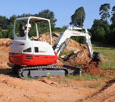Takeuchi TB235-2 compact excavator